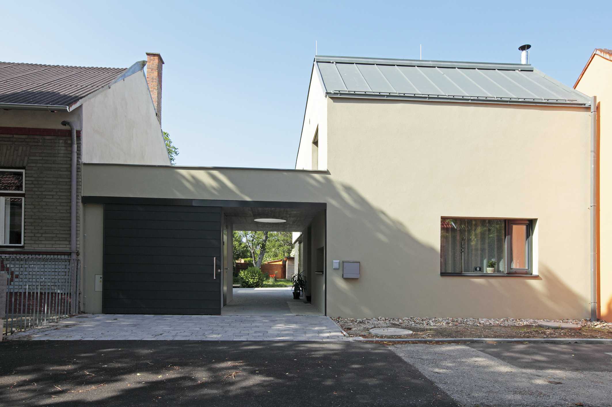 Einfamilienhaus Neubau – Straßenansicht