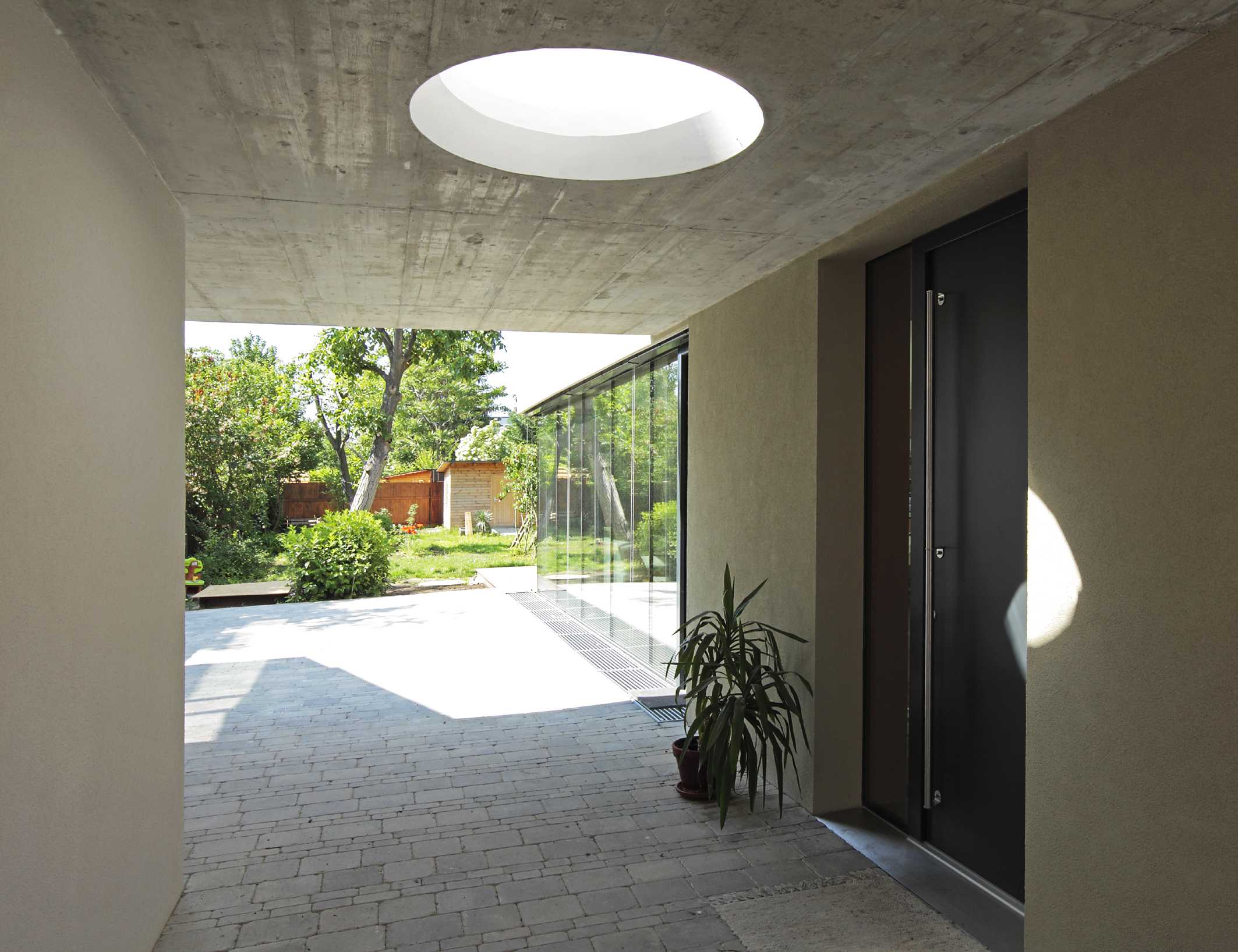 Einfamilienhaus Neubau – Garten