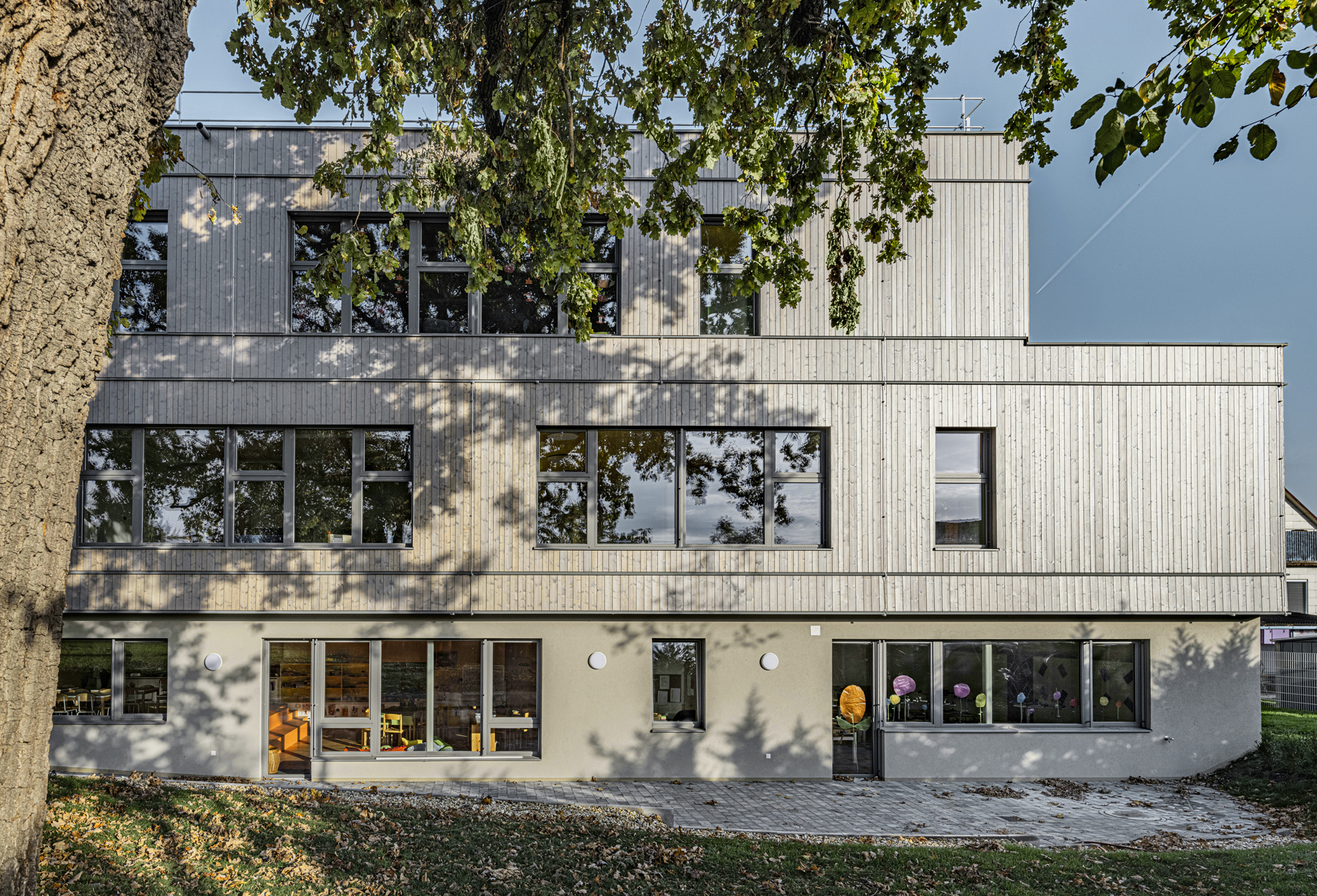 Volksschule als Holzbau